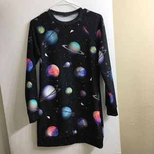 Black Milk Paper Universe Sweater Dress size Small